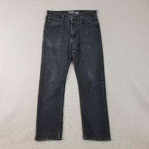 Wrangler Jeans Mens 34x32 Black Reserve Advanced Comfort Stretch Denim WRM20BK